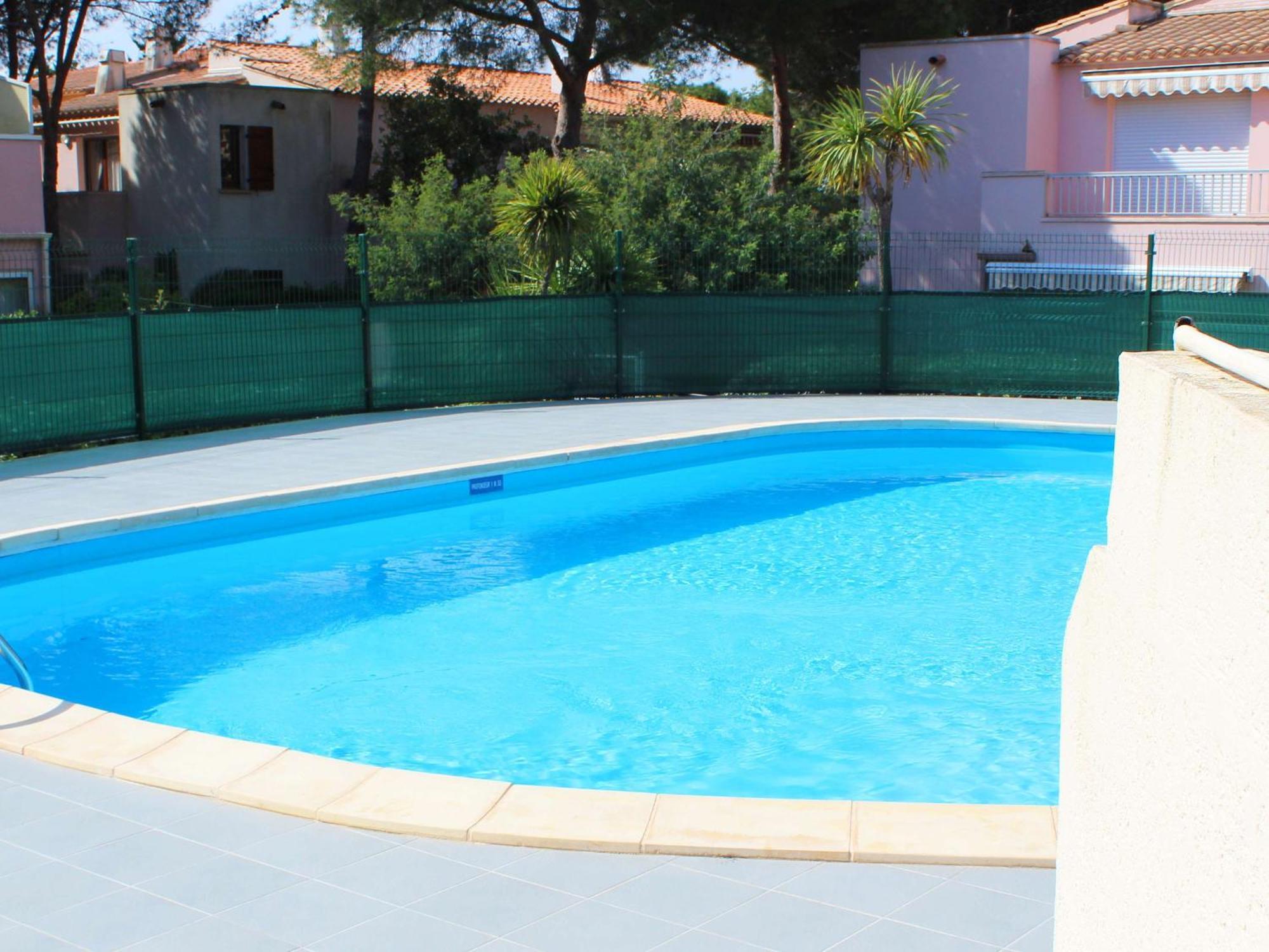 Appartement T2 Climatise Avec Mezzanine, Piscine Et Parking, Proche Plage - Agde - Fr-1-607-119 Exterior photo